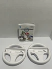 Mario Kart Wii Nintendo CIB with 2 Steering Wheels, OEM, Working