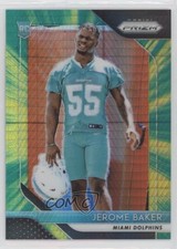 2018 Panini Prizm Rookie Hyper Prizm 122/275 Jerome Baker #264 0o0