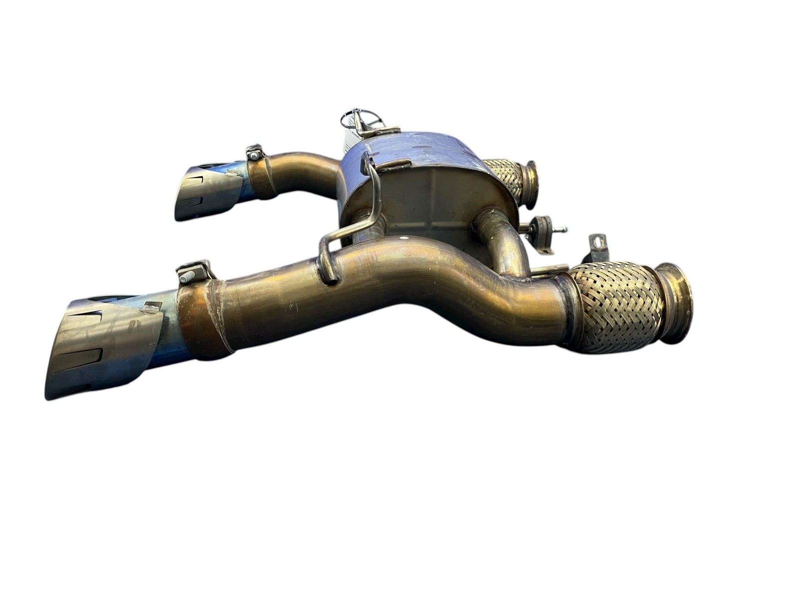 2018-2023 MCLAREN 720S RWD 4.0L REAR EXHAUST MUFFLER PIPE ASSEMBLY 14H0072CP OEM