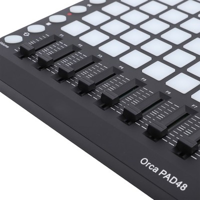 WORLDE MIDI Drum Pad Controller RGB Backlit 48 Pads For Music Production BAK