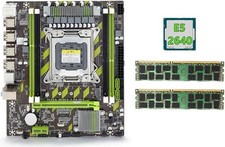 X79 Motherboard+E5 2640 CPU+2X8GB DDR3 1600Mhz REG ECC RAM Memory Set LGA 2011 M