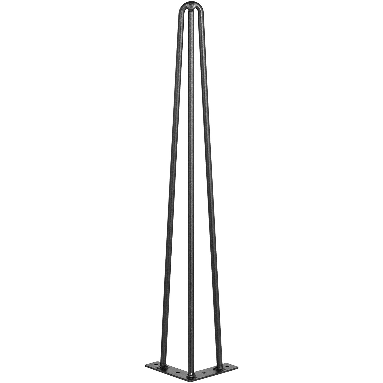 Uimoso Hairpin Table Legs 20 inch Set of 4 DIY Desk Table Legs 3 Rods Heavy Duty