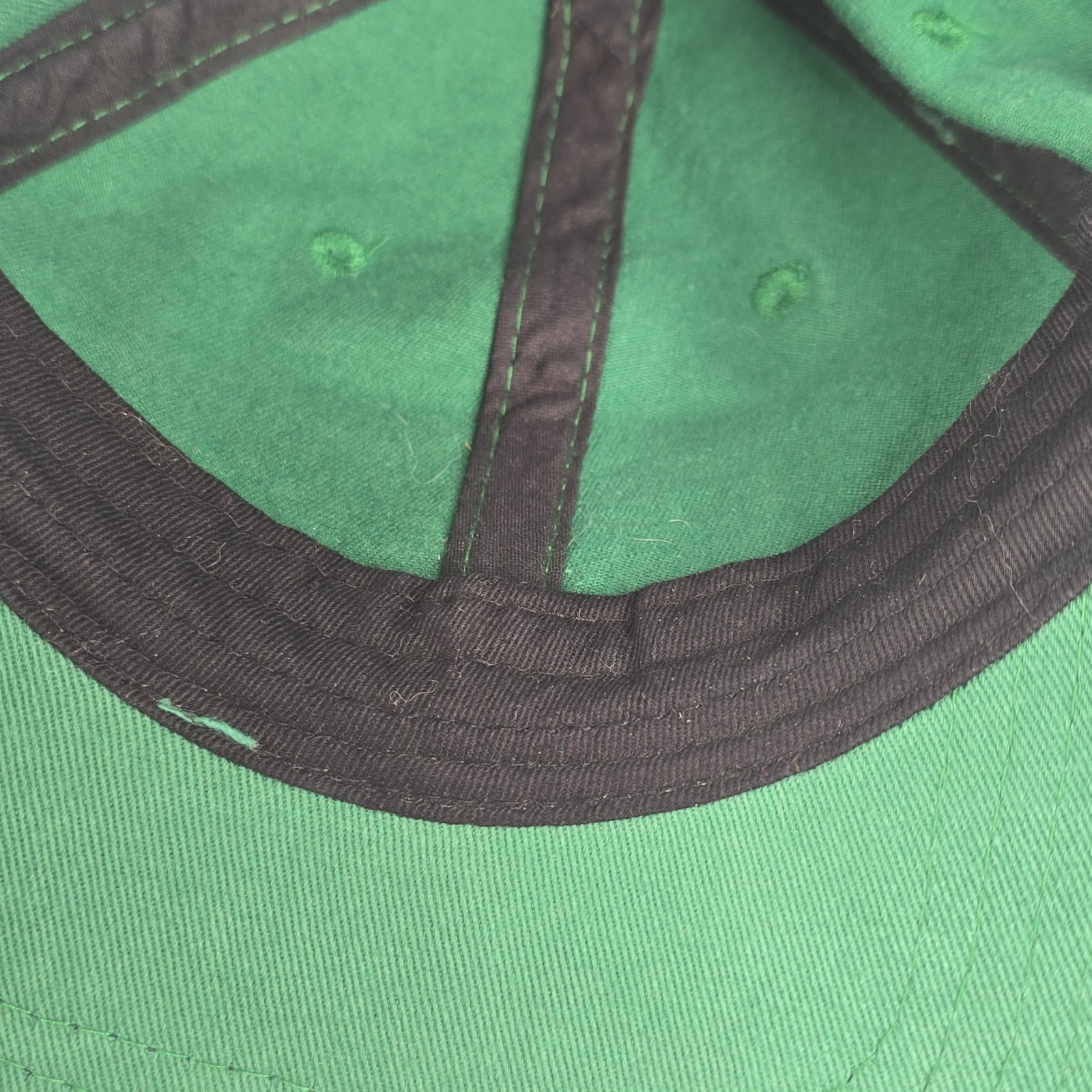 2008 Mountain Dew Patch Fitted Stretch Hat Distre… - image 7