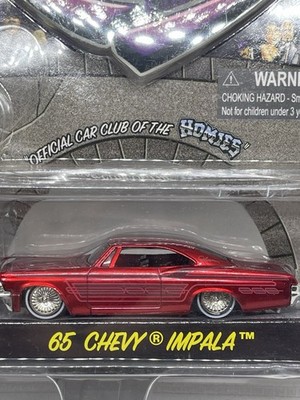 HOMIE Rollerz ミニカー ’65 CHEVY® IMPALA™ Jada Toys Homie Rollerz 1965 Chevy Impala w/Buddha & Droopy