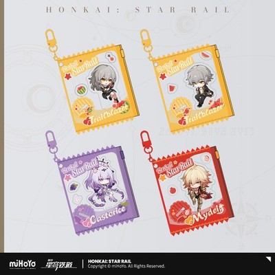 miHoYo Honkai: Star Rail POP UP TOUR 2025 Keychain Cute Keyring Official Goods