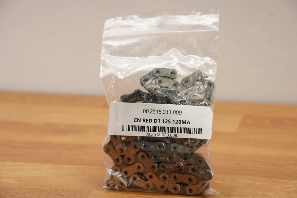 Cadena plana Powerlock SRAM Red D1 AXS 12 velocidades 120 eslabones - NUEVO OEM Foto 2 de 4