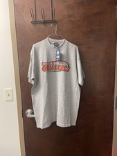 Vintage Georgia Bulldogs Made in USA New old Stock with tags Large Grey