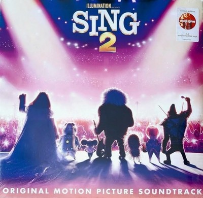 SING 2 ORIGINAL MOTION PICTURE 2 LP LTD. ED. PURPLE MARBLED-VINYL SOUNDTRACK NEW