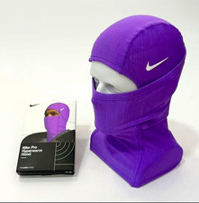 Nike Pro HyperWarm Hood Balaclava Thermal Purple One Size Ski/Snowboard