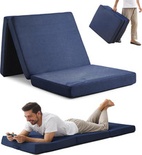 Sleeping Mats for Adults,Memory Foam Camping Folding Pad,Floor Trifold Mattress,