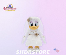 Disney authentic 2026 wedding Daisy duck plush shanghai disneyland