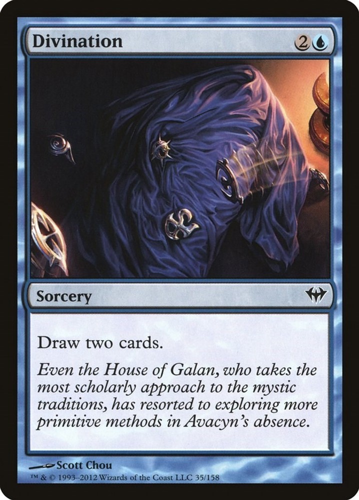 Foil Divination - 35 - NM - Dark Ascension