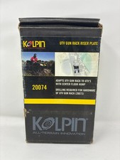 Kolpin UTV Gun Mount Adapter Plate for Yamaha Rhino - 20074 , Black