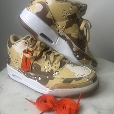 Size 11W/9.5M - WNBA x Women’s Air Jordan 3 Retro “Desert Camo” Size 11 - WNBA x Air Jordan 3 Retro Desert Camo W for sale  main image 4