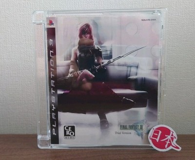 Final Fantasy XIII Trial Version RARE FF13 PlayStation 3 PS3 NTSC-J FREE SHIP