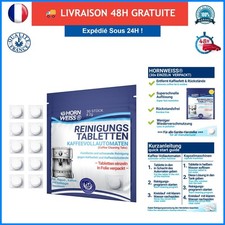 Pastilles nettoyantes machine à café x30, tablettes détartrantes Jura DeLonghi