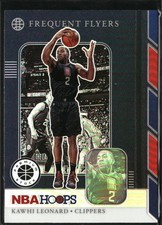 2019-20 Hoops Premium Stock #8 Kawhi Leonard Frequent Flyers Holo