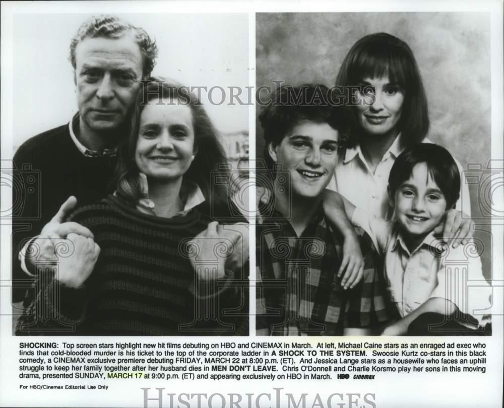 Press Photo Shock To The System & Men Don't Leave featured movies on CINEMAX