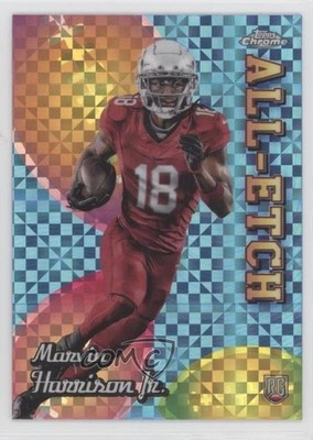 2024 Topps Chrome All-Etch X-Fractor Marvin Harrison Jr #CAE-MH 1dm7