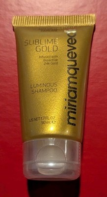 NEW Miriam Quevedo Sublime Gold Luminous Shampoo Travel Size 1.7oz/50ml