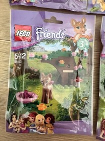 LEGO Friends Polybag Lot of 9 Factory Sealed Animals Series 41045 41042 30106
