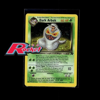 Team Rocket Pokemon Cards! Holo Rare Dark Promo WotC LP/NM Choose Your Card!