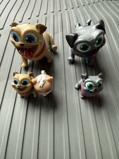 Disney Junior Puppy Dog Pals Bingo  Rolly Figures Lot of 5 PVC Toys
