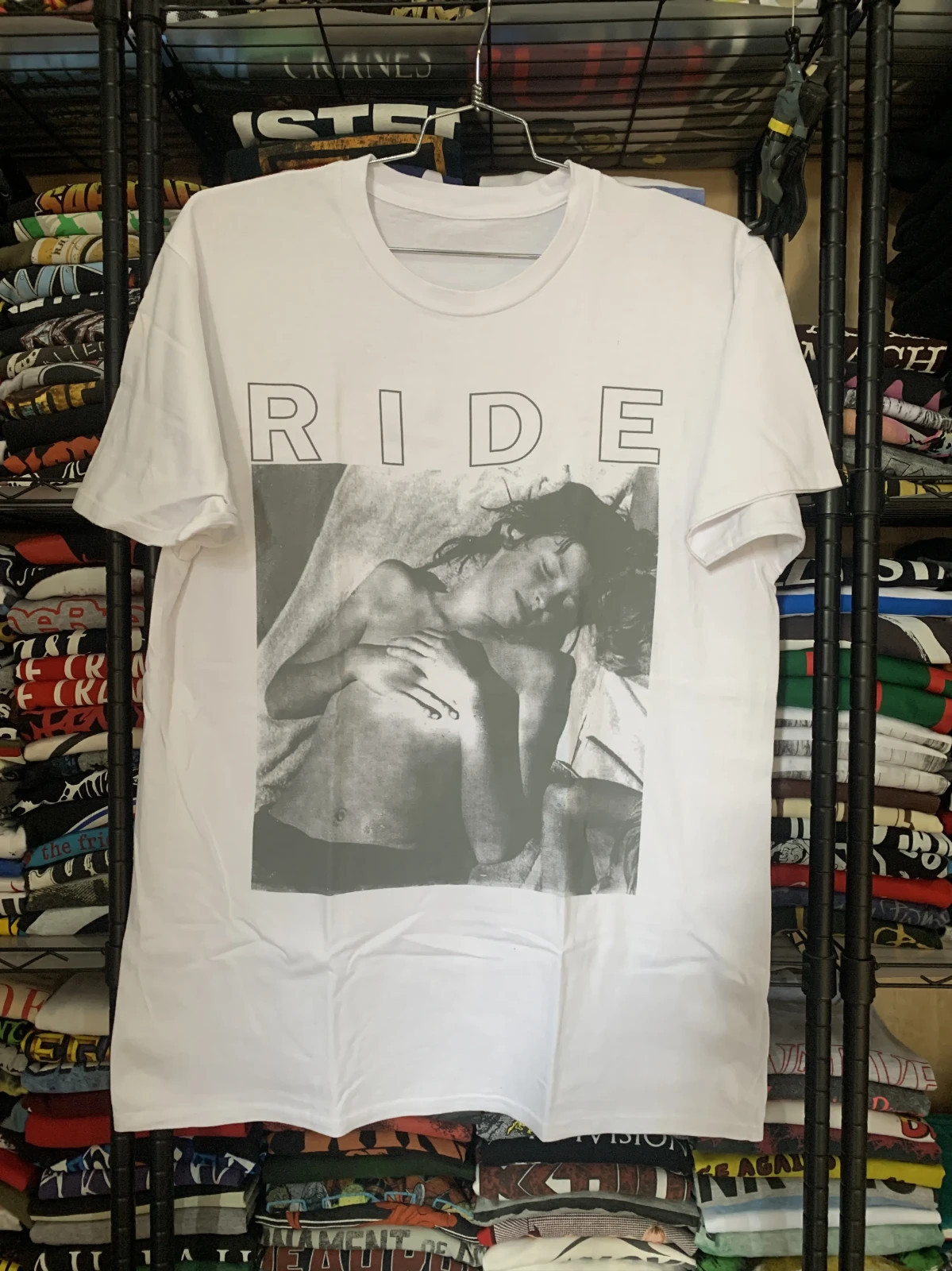 RIDE Band Leave Them All Behind weißes Shirt S-5XL AD725