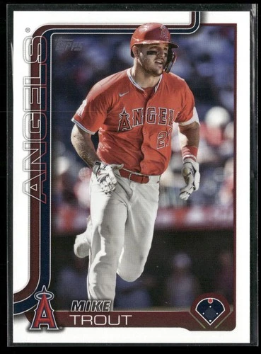 2025 Topps Series 1 Mike Trout #200 Los Angeles Angels Base Card