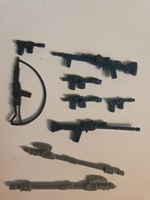 100% Vintage Star Wars Weapons Lot Of 9  Blas...