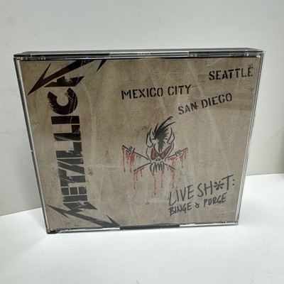 Live Shit: Binge & Purge - Metallica - Boxset, 2002, 3CD + 2DVD