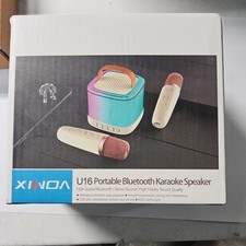 Karaoke Machine for ,Portable Bluetooth Speaker with Wireless Microphone for ...