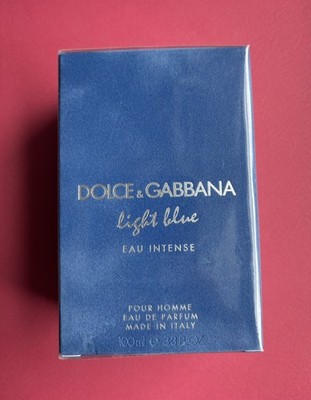 Dolce & Gabbana, Intense  Light Blue pour Homme Lemon,aquatic Note, Clary Sage