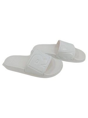 G-Star RAW Herren Badeschuhe Slides Badelatschen Weiß Größe 39 Logo