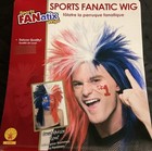 Red, White & Blue Sports Patriots Red Sox Phillies Rangers Fan Gear Mullet Wig
