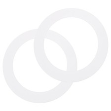 2 Pack Goof Ring for 7" DownLight, 7" ID 8.7" OD Light Trim Ring Cover, White
