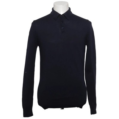 Asket, Strickpullover, Größe: M, Schwarz, Merinowolle, Einfarbig #q5P