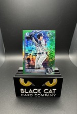 2022 Bowman - Chrome Prospects Curtis Mead #BCP-10 Green Mini-Diamond Refractor