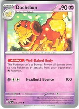 Dachsbun 039/091 Paldean Fates PAF NM Pokemon Card TCG