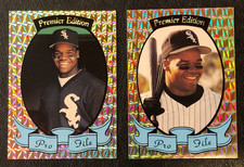 (2)x Frank Thomas 1992 National Sports Convention Promo Trading Baseball Cards