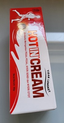 Hotin Cream zur Linderung von Gelenk- und Muskelschmerzen 60 gr
