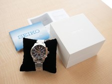 SEIKO SKS603P1 Men Analog Chronograph Quartz Stainless Steel 43.6mm blue dial