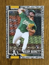 Mason Barnett 2026 Topps Series 1 Spring Training Holo Rookie #273 Athletics
