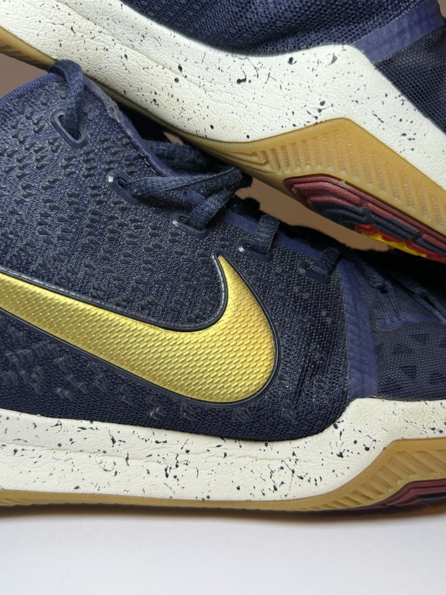 Nike Kyrie 3 Obsidian Navy Blue Men's Basketball Shoes Size 10.5