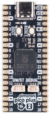 Pimoroni Pico Plus 2 RP2350 Entwicklungsboard, 16MB Flash, 8MB PSRAM, USB-C,