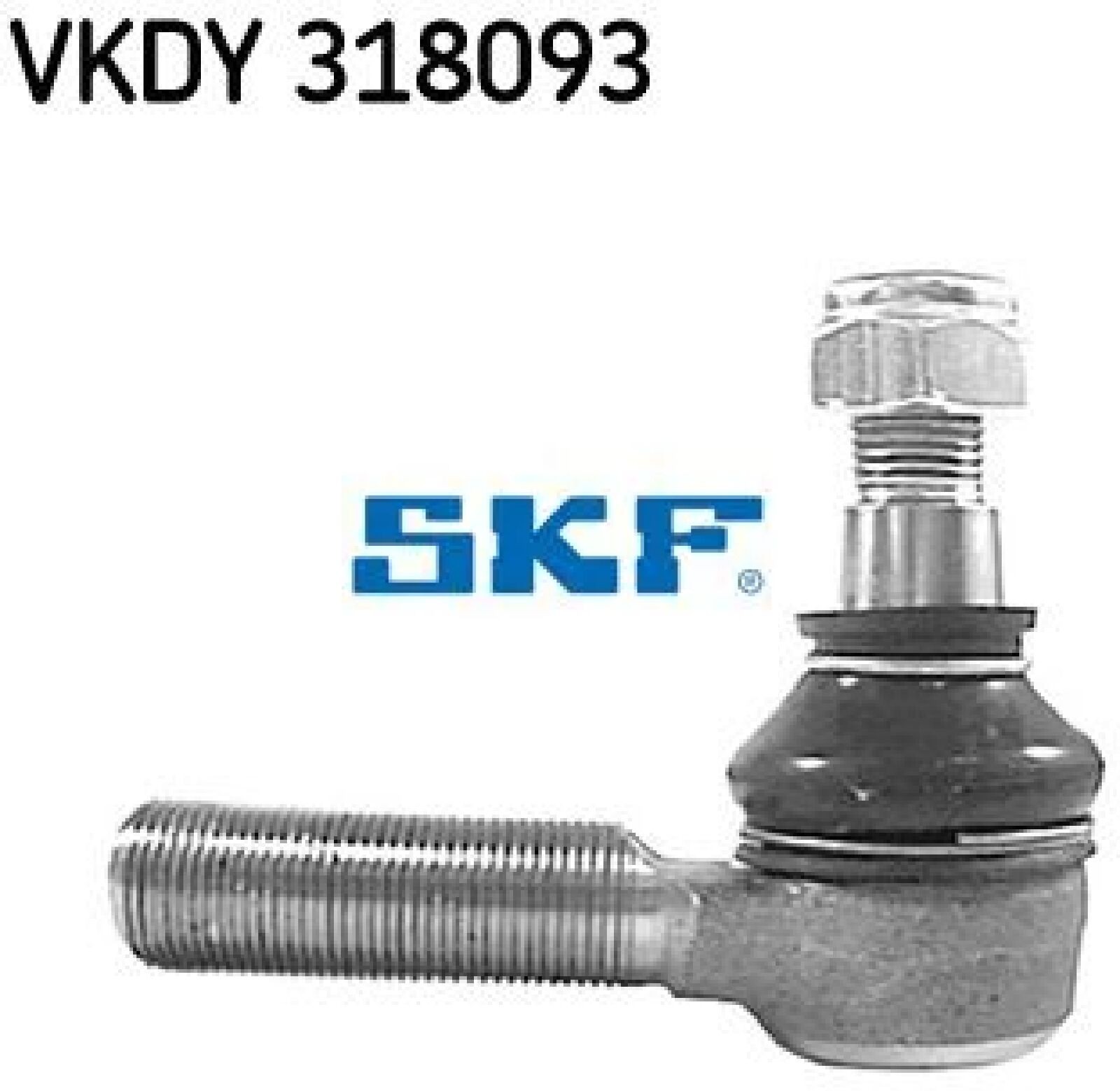SKF Spurstangenkopf mit synthetischem Fett VKDY 318093 Position Vorderachse Höhe 111 mm Länge 111 mm Breite 84 mm - OE-Qualität - Bild 2