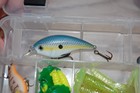 LOADED TACKLE BOX GRUBS SPINNERS CRANKBAITS WEIGHTS HOOKS JIGS READ DETAILS — photo 4