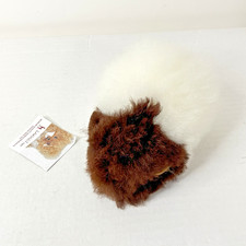 100 Alpaca Fur Chico Guinea Pig 6" Plush Stuffed Animal Toy Handmade Lanart NWT
