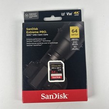 SanDisk - Extreme Pro 64GB SDXC UHS-II V30 Memory Card