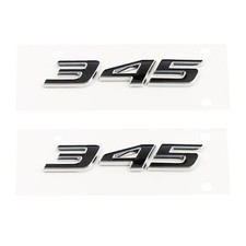 X2 345 Fender Emblems Chrome Fits Dodge Chrysler Jeep Ram 345 Hemi 11-24 23 Rt X2 345 Fender Emblems Chrome Fits Dodge Chrysler Jeep Ram 345 Hemi 11-24 23 Rt